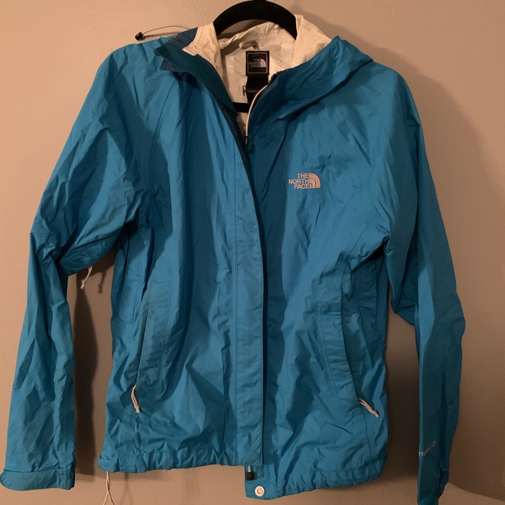 North face rain coat